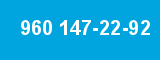 960 147-22-92
